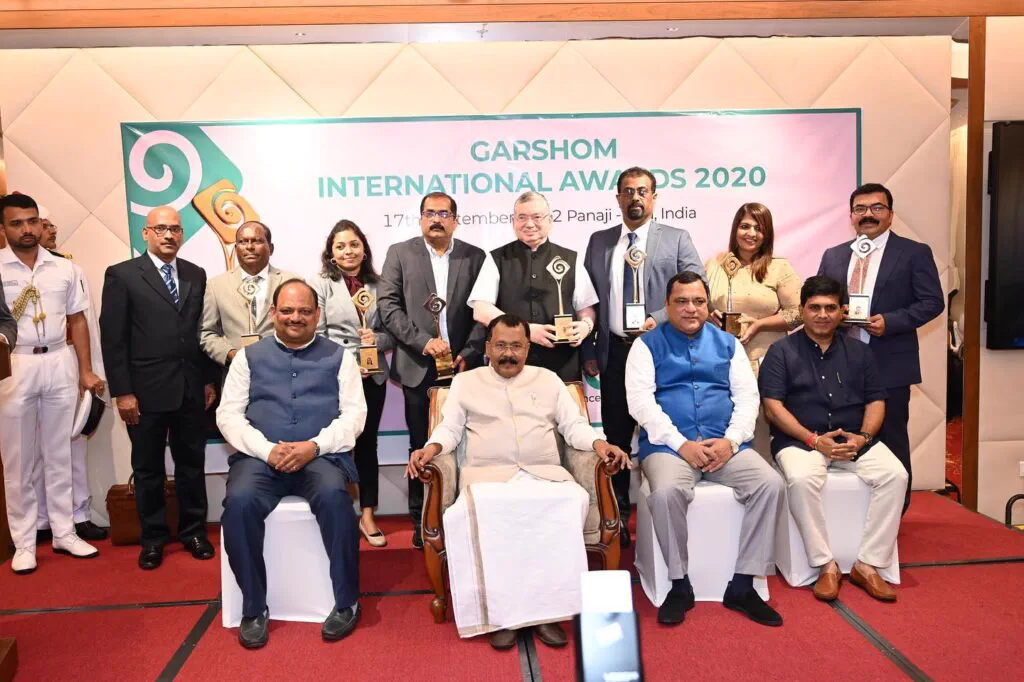 Garshom International Award presentation