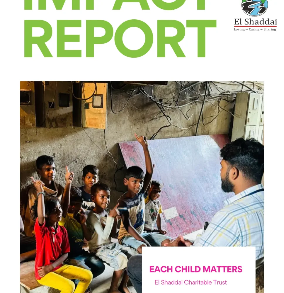 El Shaddai Impact Report 2024-25 cover