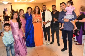 Guests at a celebration