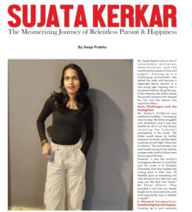 Read more about the article Sujata Kerkar Featured in Incredible Goa Magazine!